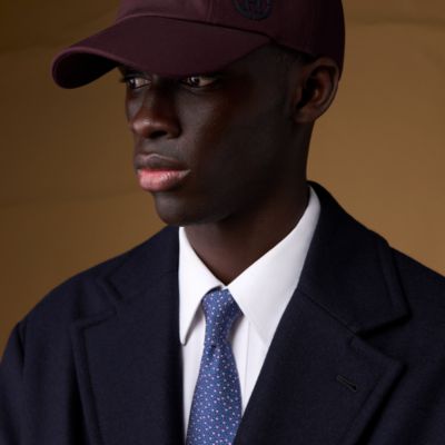 HERMES-PARIS ブラウン ネクタイとポケットチーフ メンズ, ネクタイ・スカーフ・マフラー, ネクタイ＆ポケット